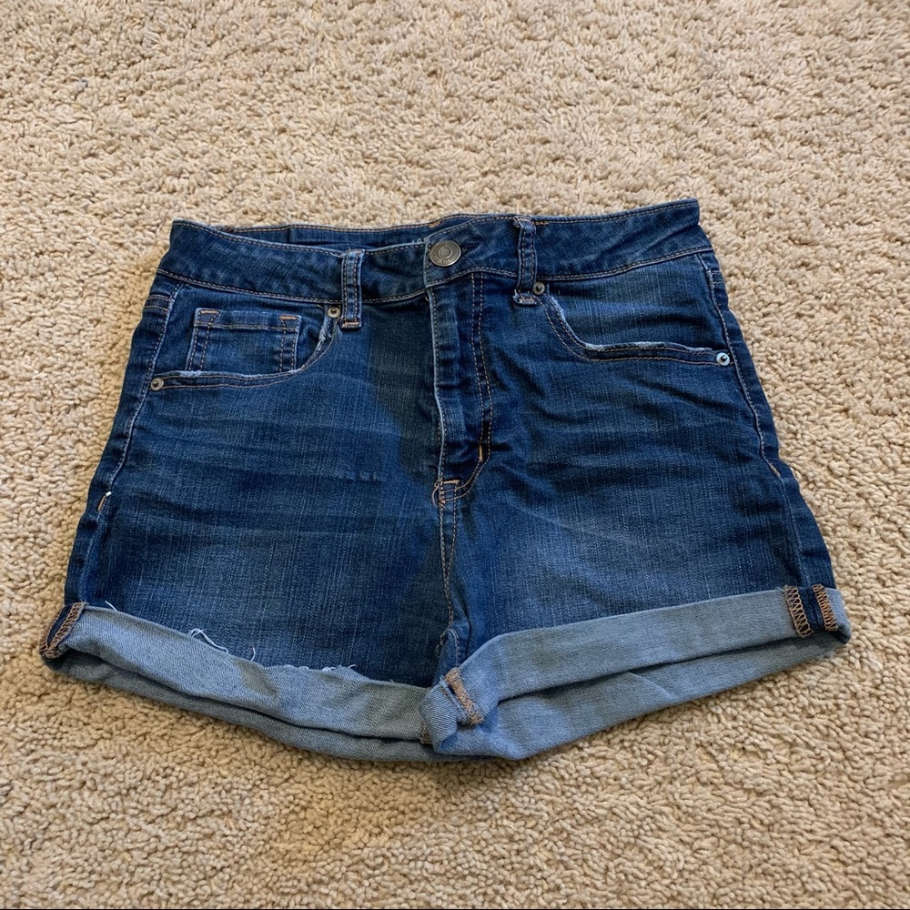 Aeropostale Denim High Waisted Shorts